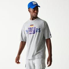 2024 NFL Munich Game New York Giants Arch T-Shirt Gray - Taass on sale