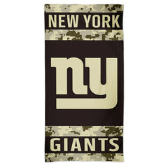 New York Giants Camo Spectra NFL Beach Towel - Taass Online