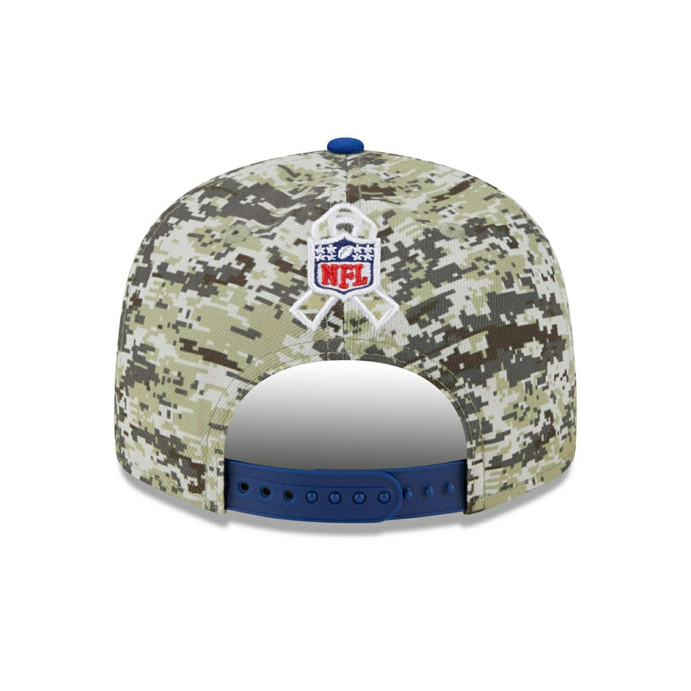 New York Giants Camo 2023 NFL Salute to Service New Era 9FIFTY Snapback Cap - Taass for sale