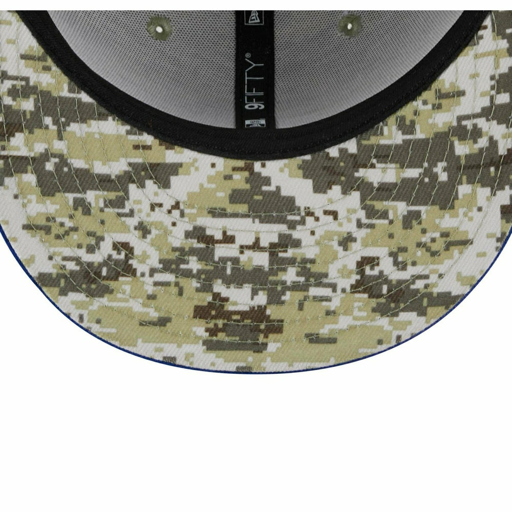 New York Giants Camo 2023 NFL Salute to Service New Era 9FIFTY Snapback Cap - Taass for sale