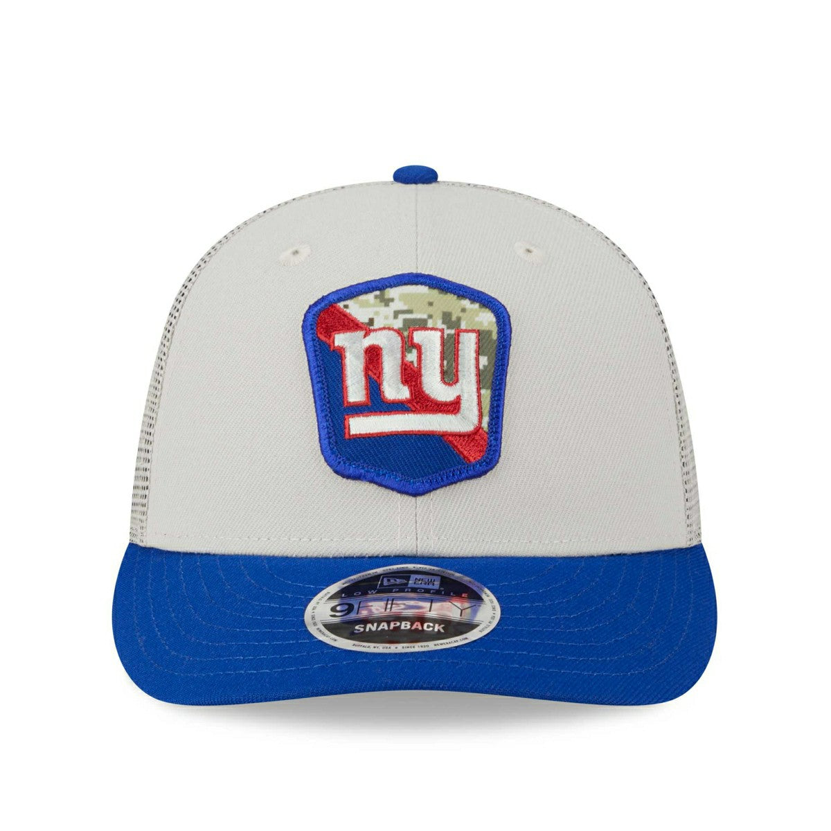 New York Giants 2023 NFL Salute to Service New Era Low Profile 9FIFTY Snapback Cap - Taass Online