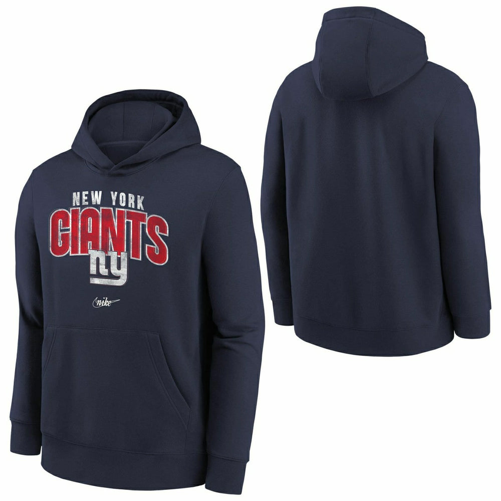 New York Giants Rewind Shout Out Nike Club NFL Hoodie (YOUTH) - Taass Online