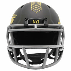 New York Jets 2025 Salute to Service NFL Speed Mini Helmet - Taass outlet