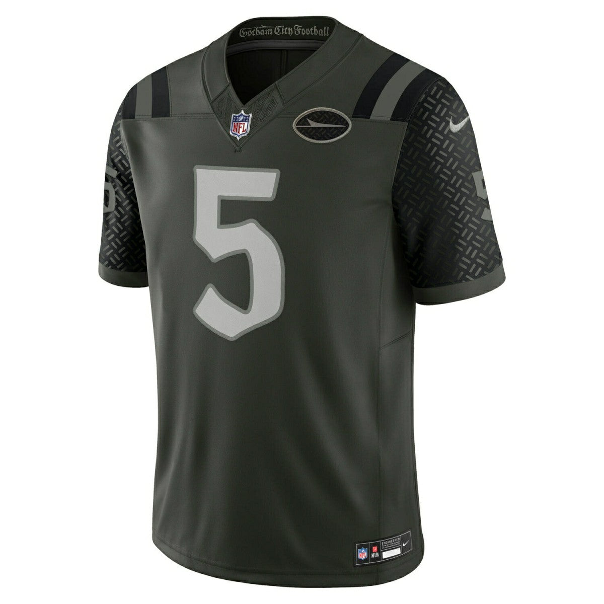 Garrett Wilson #5 New York Jets 2025 Rivalries Limited NFL Trikot Gotham Green - Taass sale