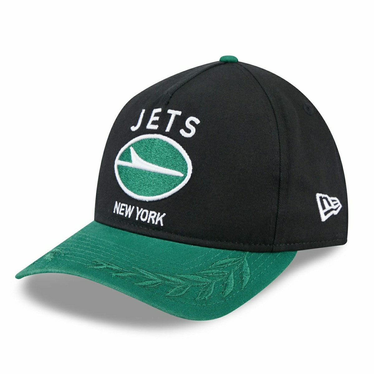 New York Jets 2025 NFL Draft 9TWENTY A-Frame Adjustable Cap Black - Taass on sale