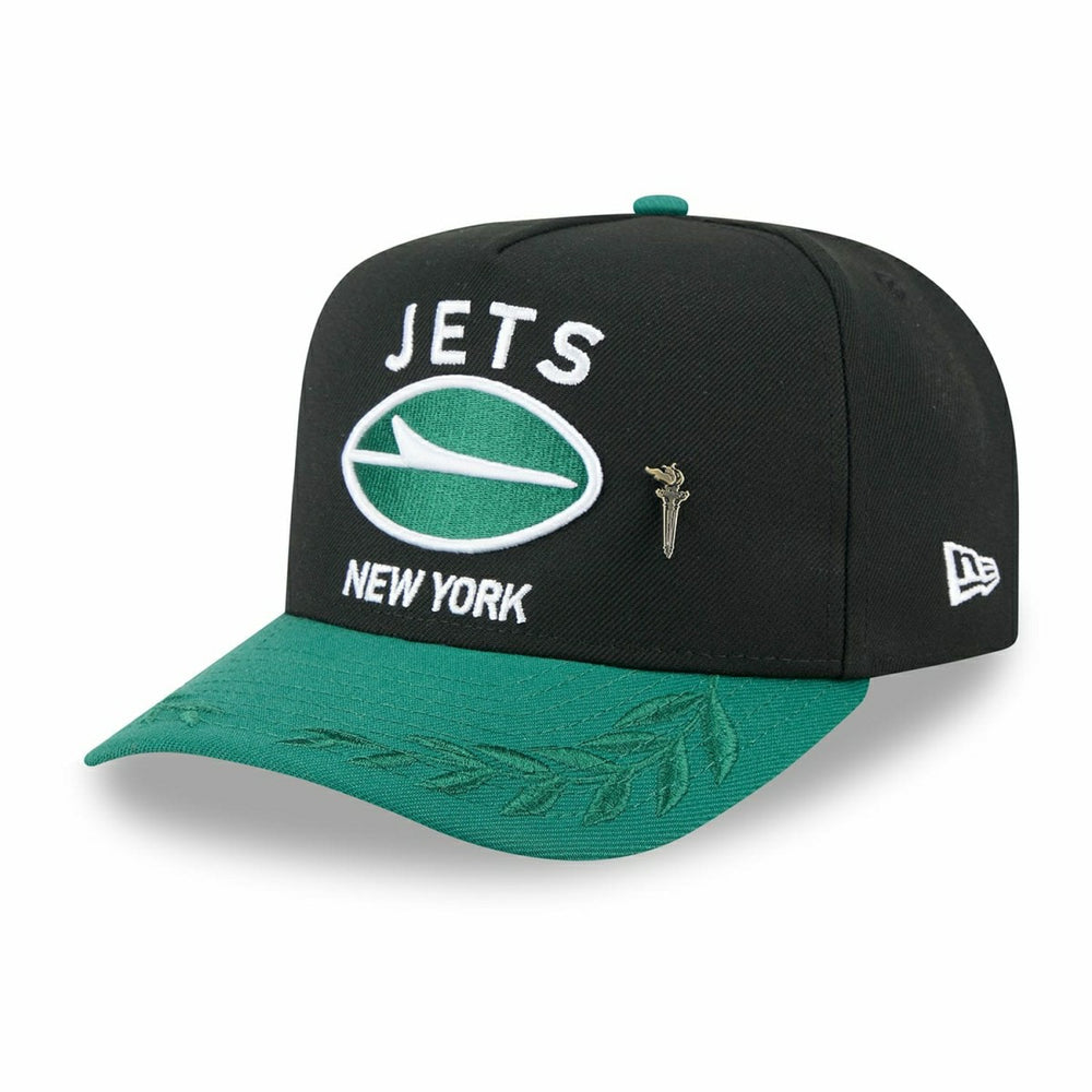 New York Jets 2025 NFL Draft New Era 59FIFTY A-Frame Fitted Cap Black - Taass for sale