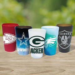 New York Jets Icicle Silicone NFL Pint Glass - Taass on sale
