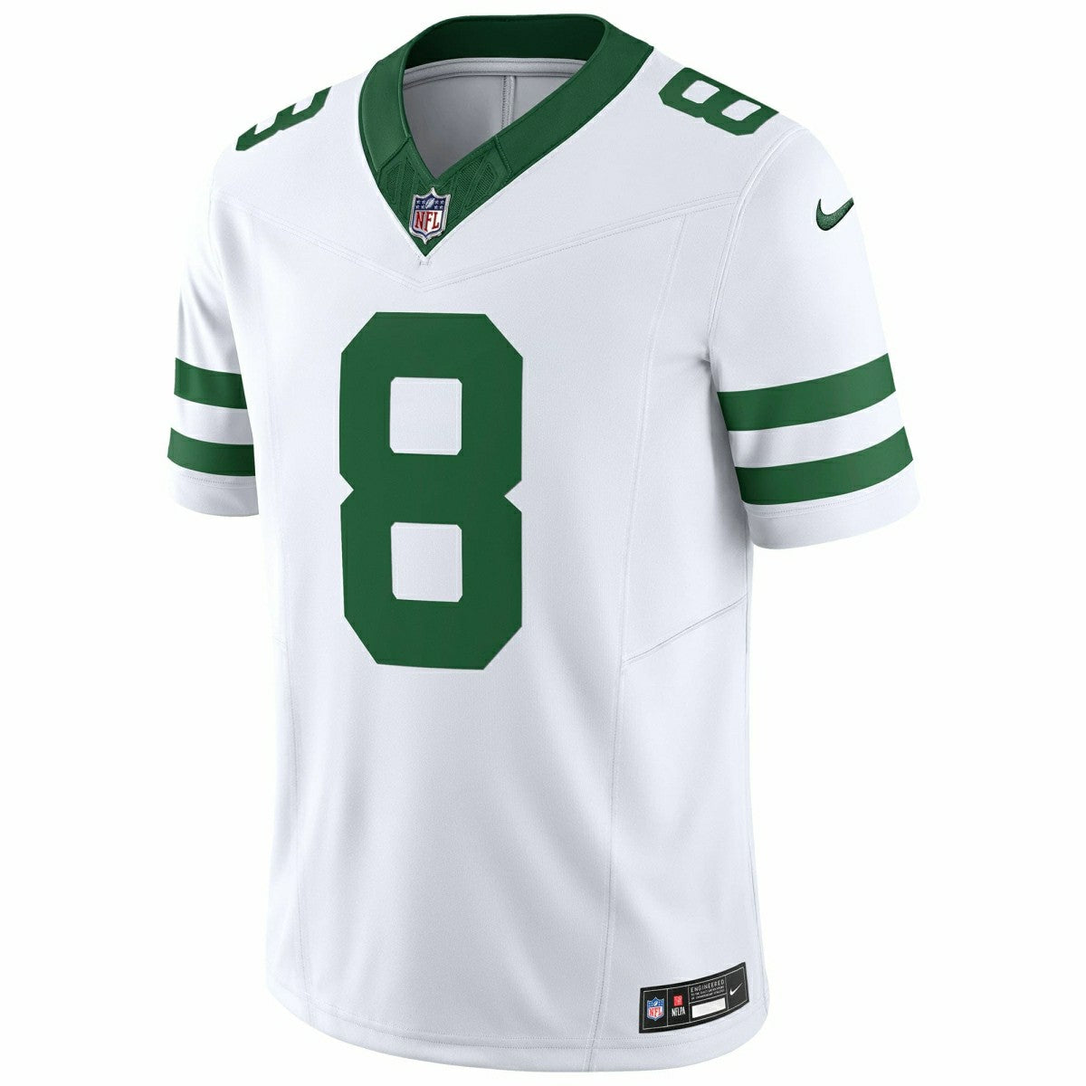 Aaron Rodgers #8 New York Jets Nike Vapor F.U.S.E. Limited NFL Jersey White - Taass US