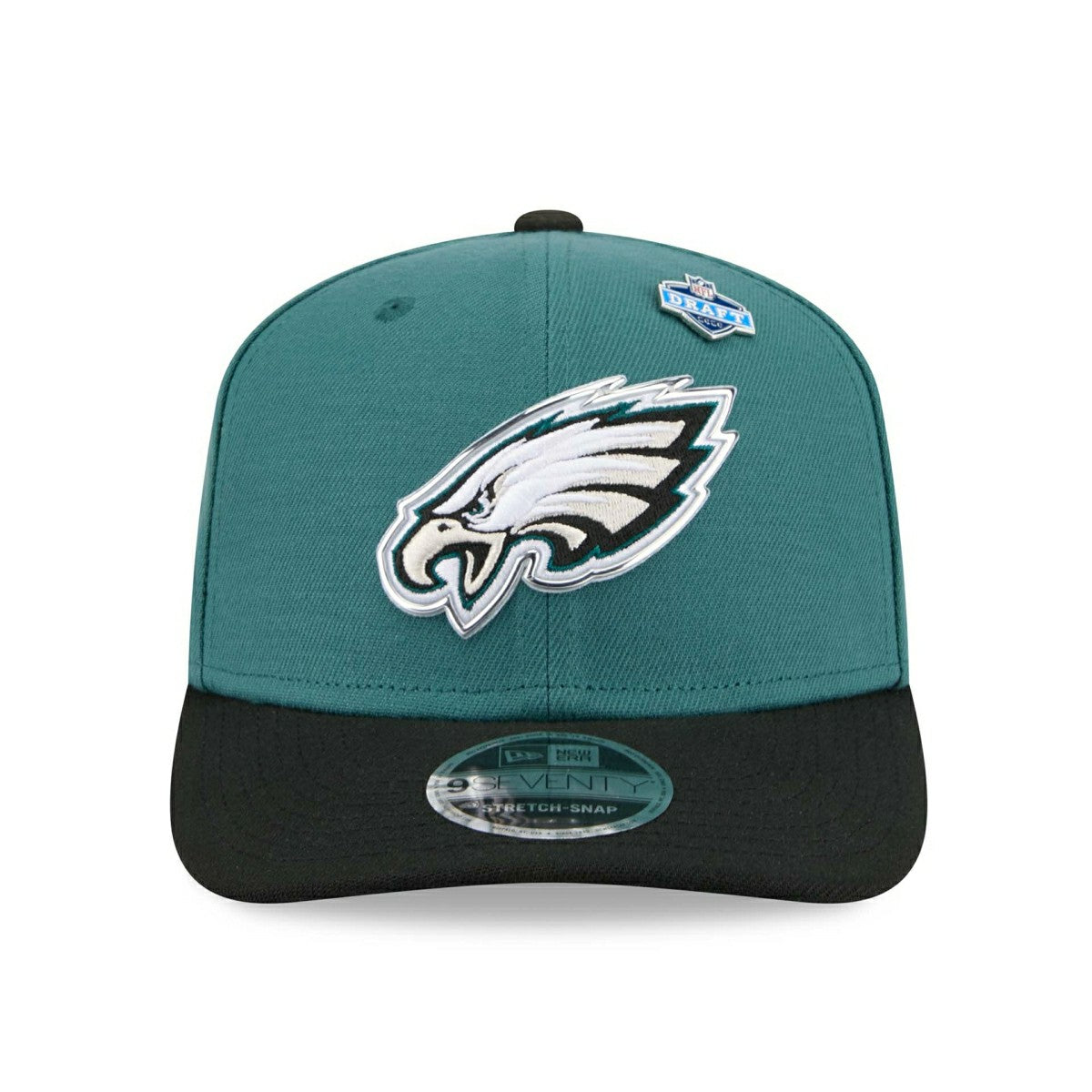 Philadelphia Eagles 2026 NFL Draft 9SEVENTY Stretch-Snap Cap - Taass outlet