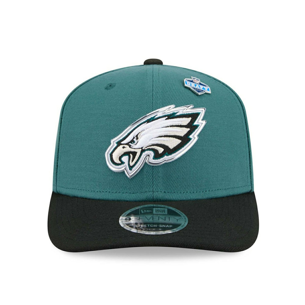 Philadelphia Eagles 2026 NFL Draft 9SEVENTY Stretch-Snap Cap - Taass outlet