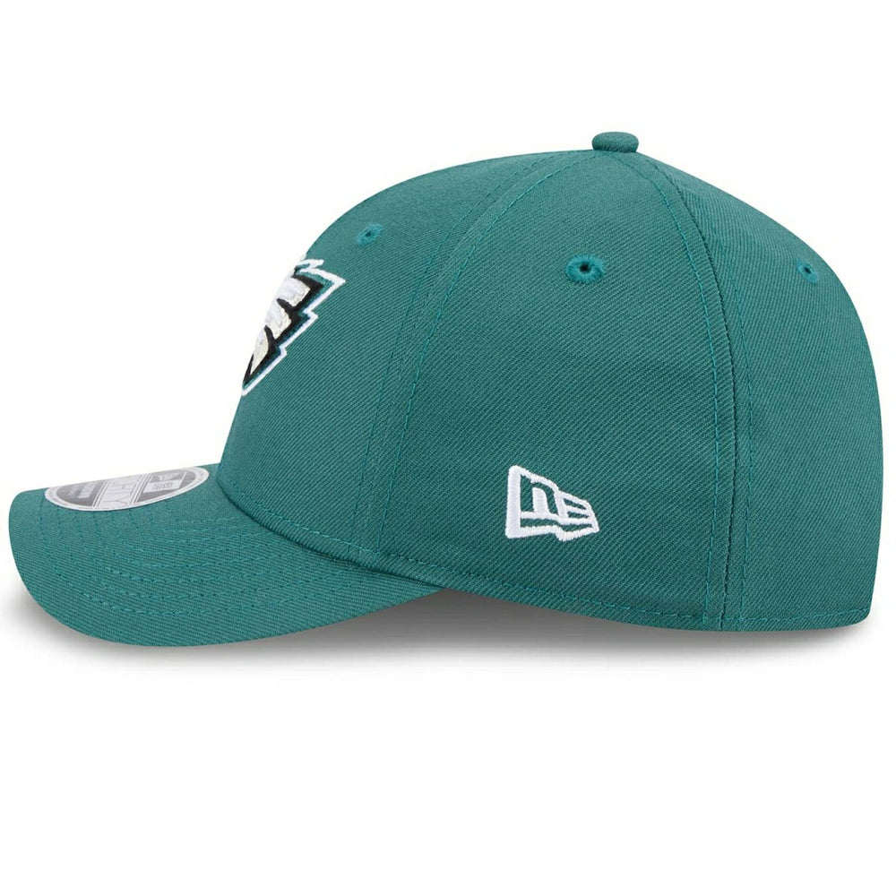 Philadelphia Eagles NFL Team Logo New Era 9FORTY M-Crown Snapback Cap Green - Taass for sale