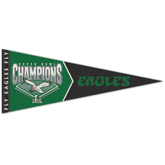 Philadelphia Eagles Super Bowl LIX Retro Premium NFL Pennant - Taass discount