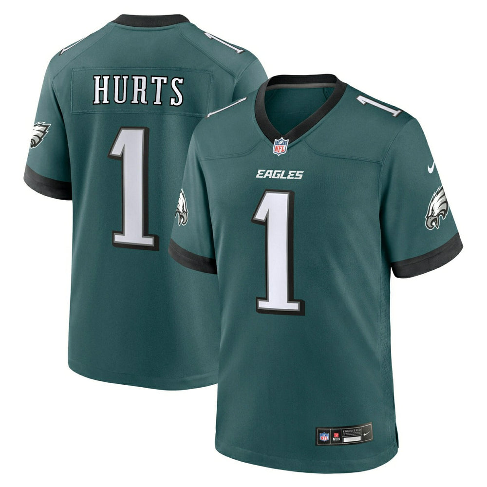 Jalen Hurts #1 Philadelphia Eagles Nike Game NFL Jersey Green (2025) - Taass on sale
