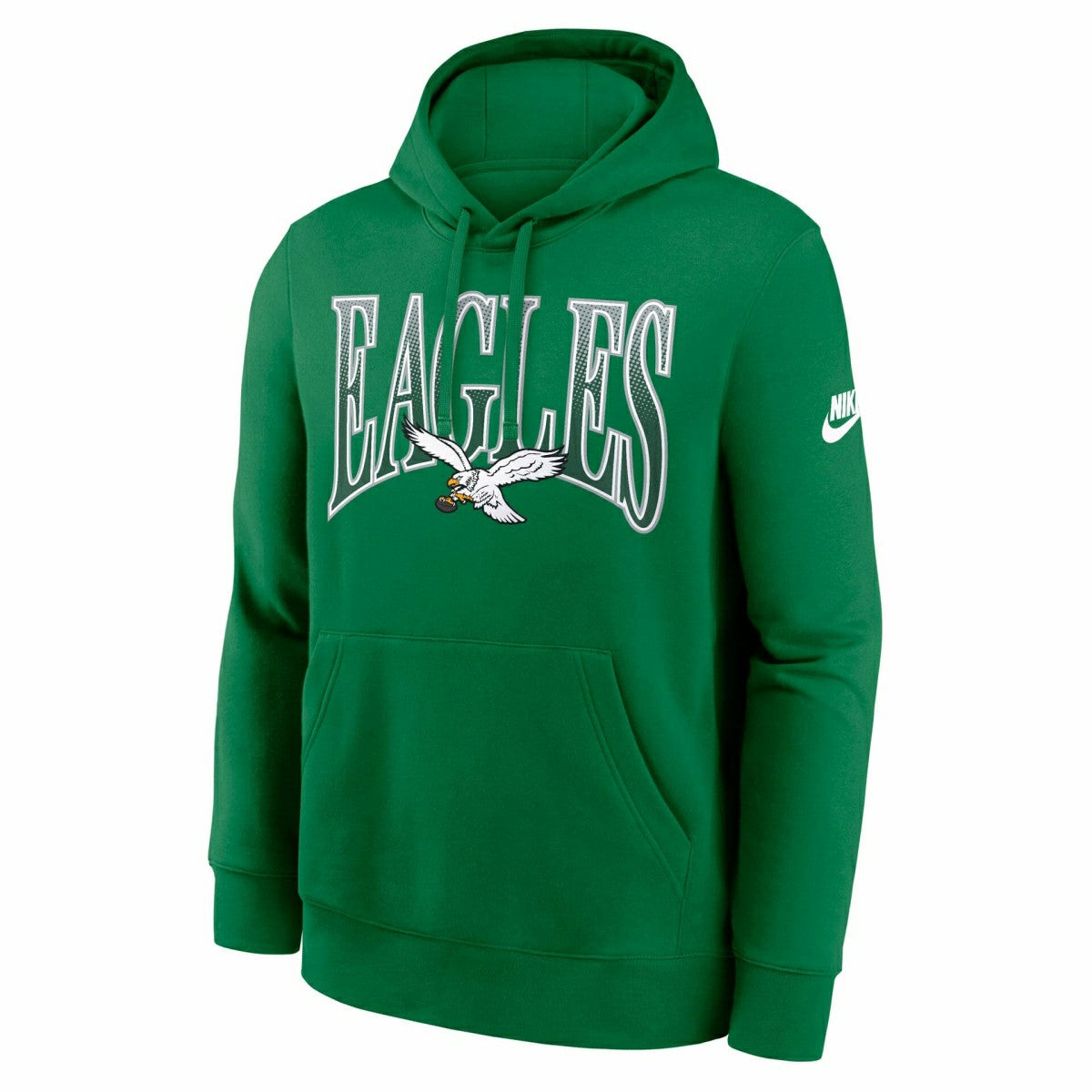 Philadelphia Eagles Throwback Full Blitz Club NFL Hoodie Green - Taass Online