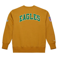 Philadelphia Eagles Mitchell & Ness NFL Dusted Crew Pullover - Taass outlet