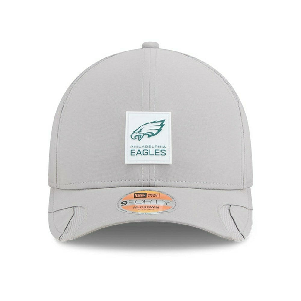Philadelphia Eagles 2025 NFL On-Field Sideline 9FORTY M-Crown Cap CW Grau - Taass US