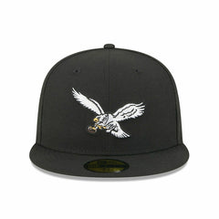 Philadelphia Eagles Super Bowl LIX 59FIFTY Fitted NFL Cap Black - Taass for sale