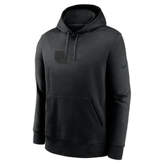 Philadelphia Eagles Black Edge Nike Club Hoodie - Taass for sale