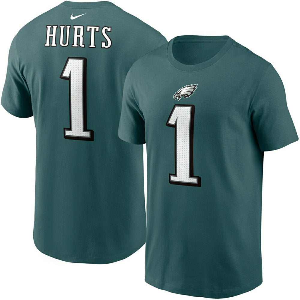 Jalen Hurts #1 Philadelphia Eagles Nike Player NFL T-Shirt Green - Taass Online
