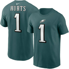 Jalen Hurts #1 Philadelphia Eagles Nike Player NFL T-Shirt Green - Taass Online
