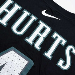 Jalen Hurts #1 Philadelphia Eagles Nike Player NFL T-Shirt Black - Taass outlet