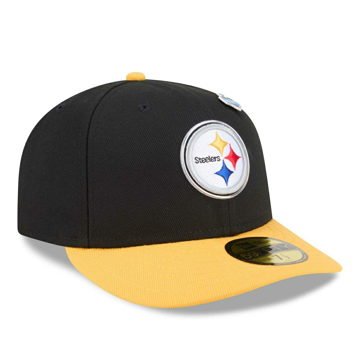 Pittsburgh Steelers 2026 NFL Draft Pre-Curved 59FIFTY Fitted Cap - Taass on sale