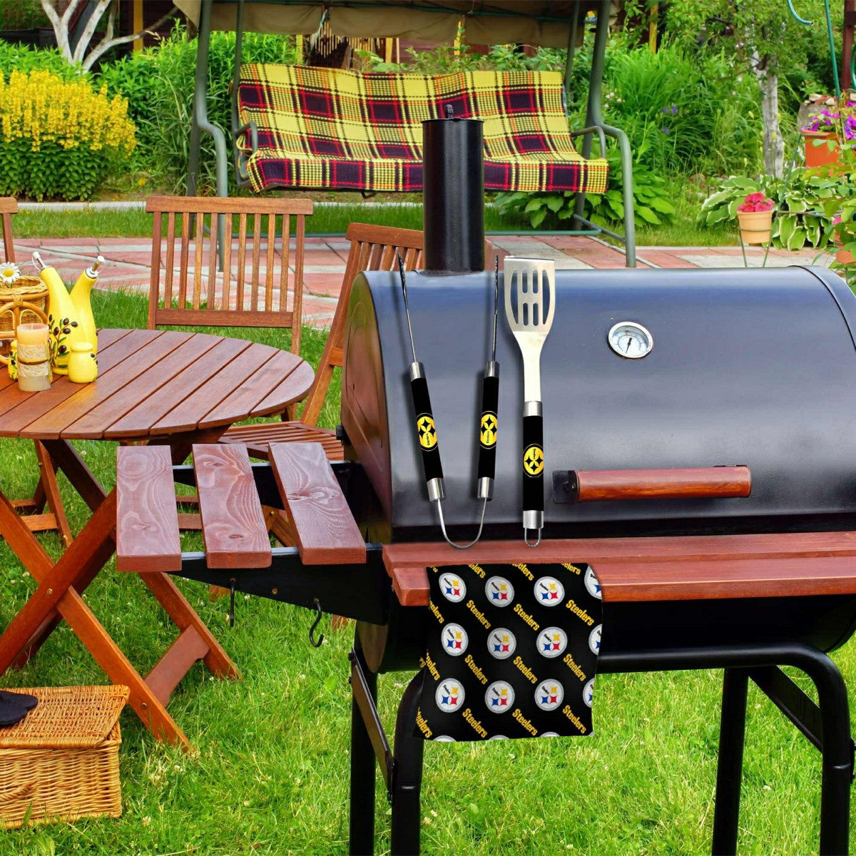 Pittsburgh Steelers NFL Barbecue Set (3-Piece) - Taass Online
