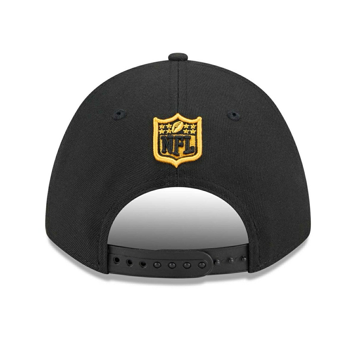 Pittsburgh Steelers NFL Team Logo New Era 9FORTY M-Crown Snapback Cap Black - Taass discount
