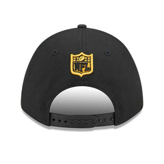 Pittsburgh Steelers NFL Team Logo New Era 9FORTY M-Crown Snapback Cap Black - Taass discount