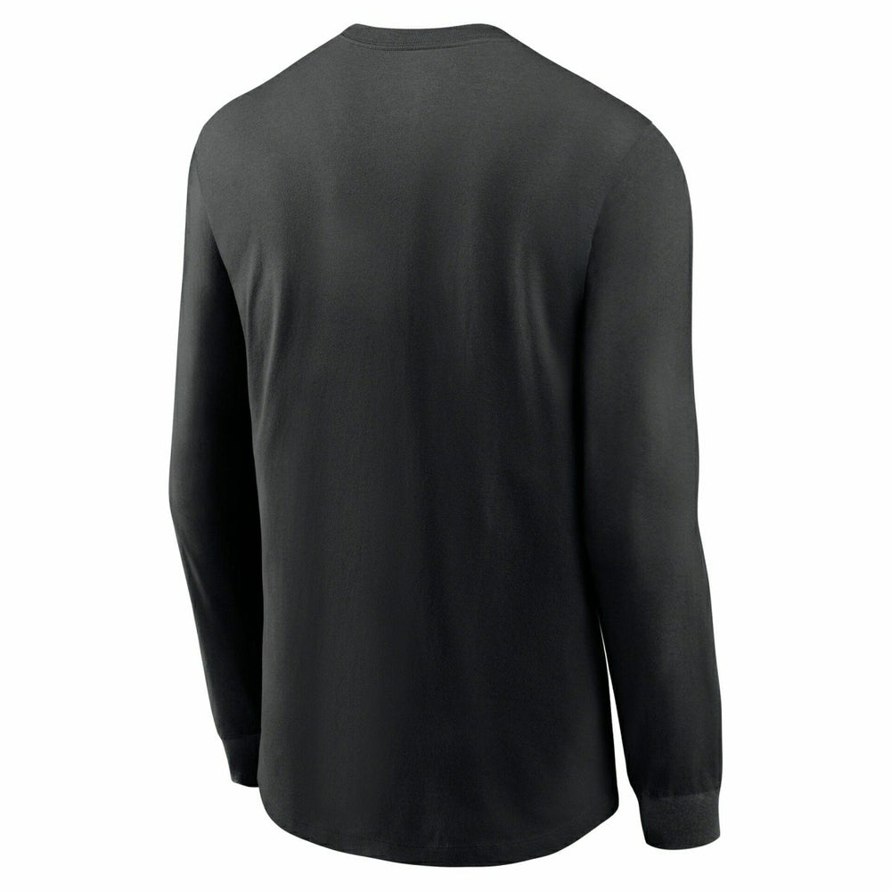 Pittsburgh Steelers Full Blitz Rewind NFL Long Sleeve T-Shirt Black - Taass US