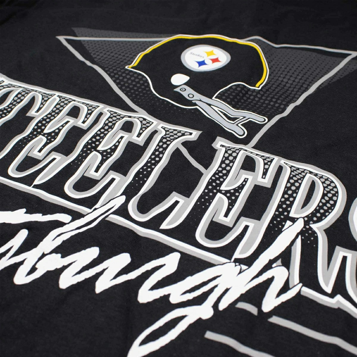 Pittsburgh Steelers Full Blitz Rewind NFL Long Sleeve T-Shirt Black - Taass US