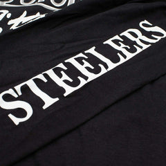 Pittsburgh Steelers Full Blitz Rewind NFL Long Sleeve T-Shirt Black - Taass US