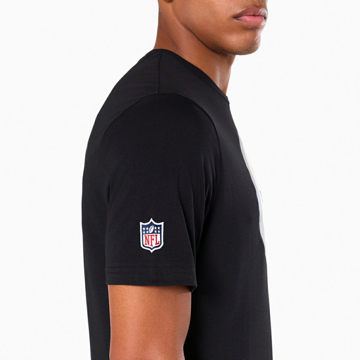 Pittsburgh Steelers Team Logo Football NFL T-Shirt Black - Taass Online