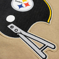Pittsburgh Steelers Swing Pass NFL Rewind Club Crew Beige - Taass sale