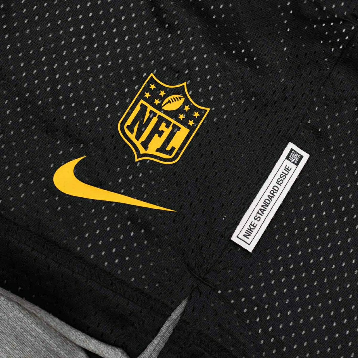 Pittsburgh Steelers 2025 NFL Sideline Reversible Mesh Nike Dri-FIT Shorts Black - Taass on sale