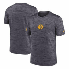 Pittsburgh Steelers 2025 NFL Sideline Nike Velocity Performance T-Shirt Gray - Taass sale