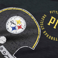 Pittsburgh Steelers NFL Historic Nike Slub Long Sleeve Shirt Black - Taass discount