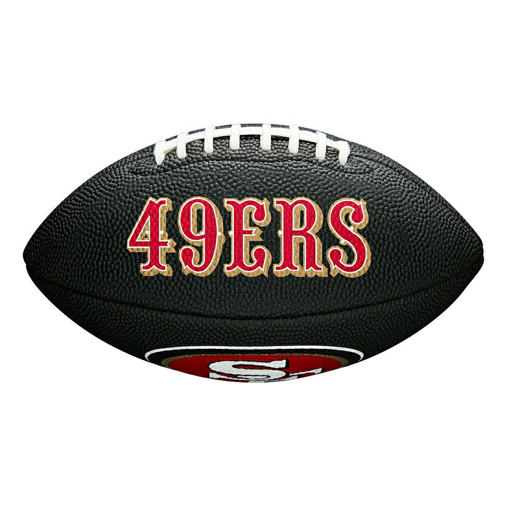 San Francisco 49ers NFL Wilson Mini Football Black - Taass for sale