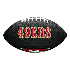 San Francisco 49ers NFL Wilson Mini Football Black - Taass for sale