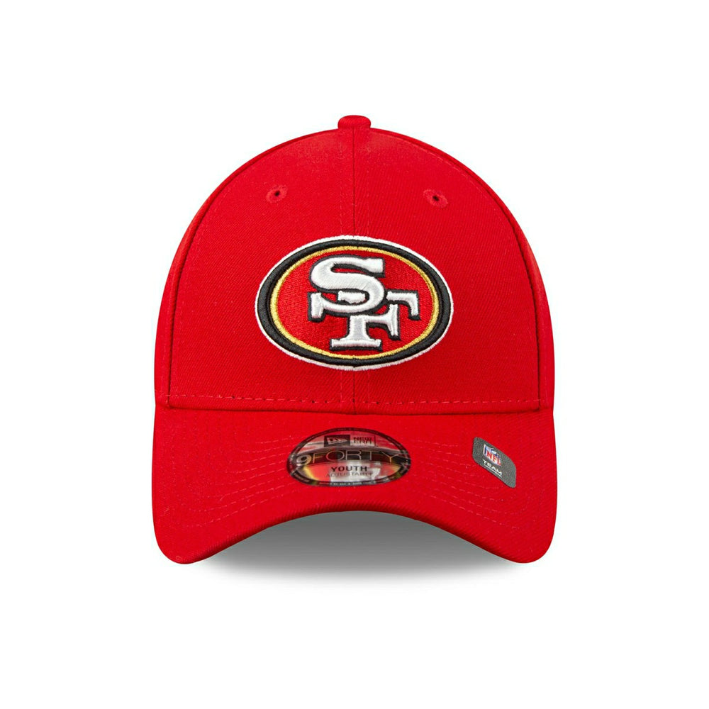 San Francisco 49ers NFL Team Logo 9FORTY Adjustable Cap Red (YOUTH) - Taass sale