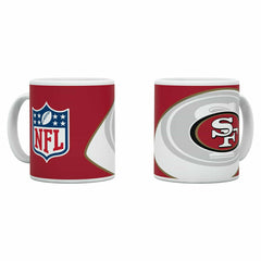 San Francisco 49ers Shadow Logo & Shield NFL Mug (330 ml) - Taass on sale