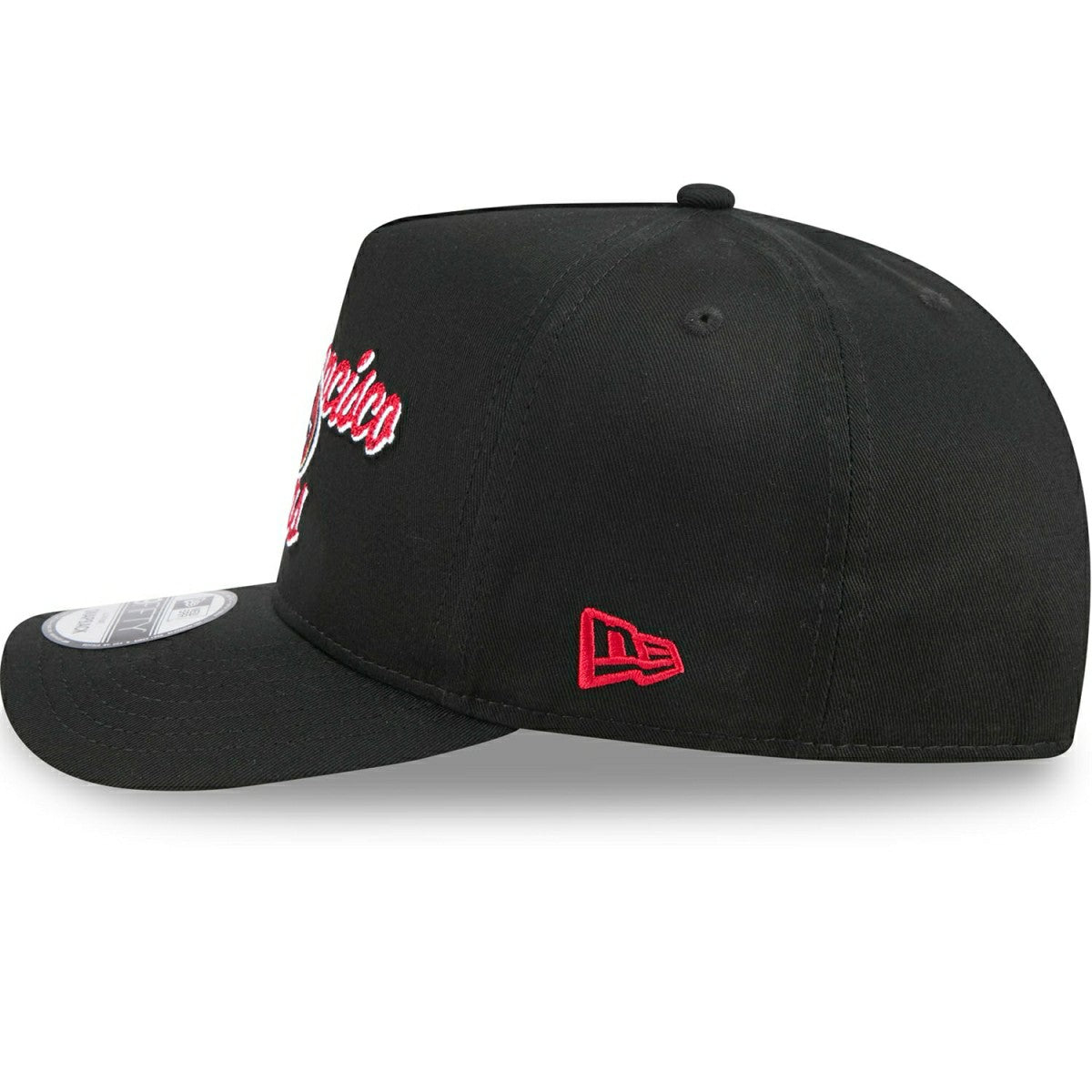 San Francisco 49ers NFL Chainstitch 9FIFTY A-Frame Snapback Cap Black - Taass US