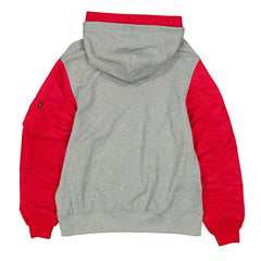 San Francisco 49ers Alpha Industries MA-1 NFL Full-Zip Fleece Jacket - Taass for sale