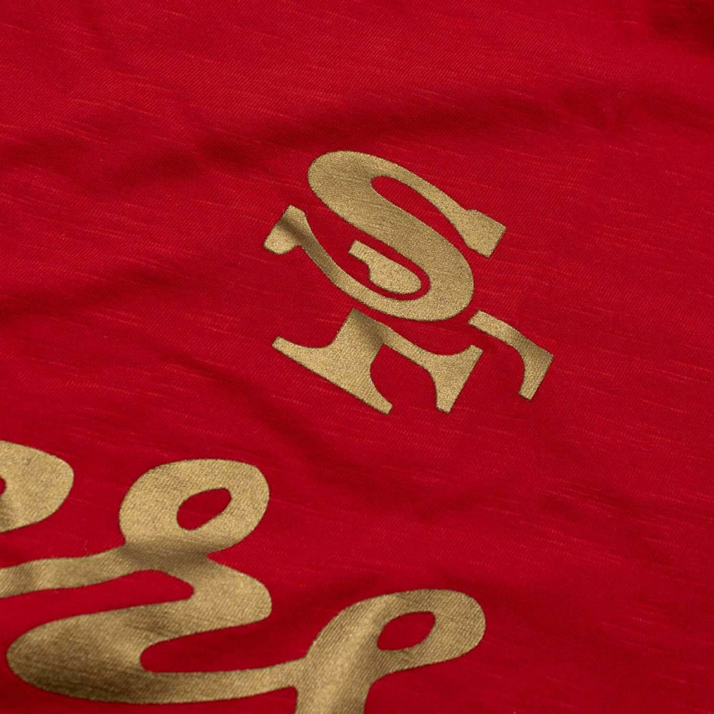 San Francisco 49ers 2025 Rivalries Dri-FIT Slub NFL T-Shirt Red - Taass sale