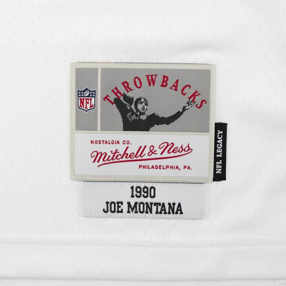 Joe Montana #16 San Francisco 49ers 1990 Legacy Throwback NFL Jersey White - Taass outlet