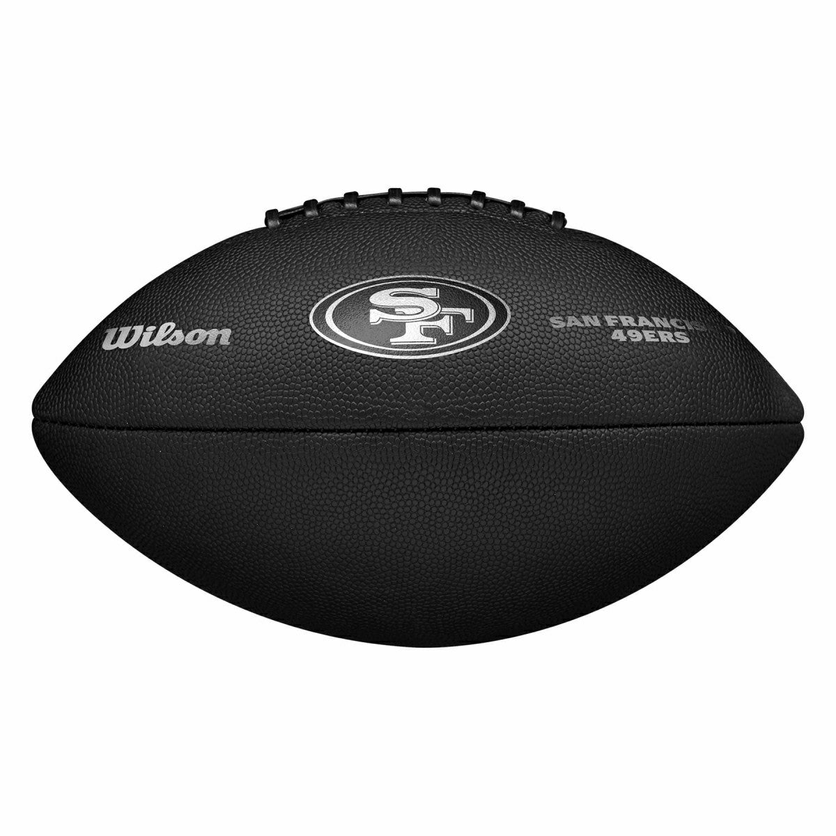San Francisco 49ers Wilson Metallic Premiere Full Size NFL Football - Taass on sale