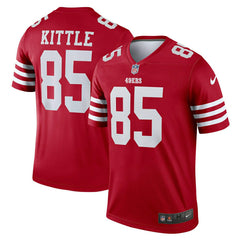 George Kittle #85 San Francisco 49ers Nike Legend NFL Jersey Red - Taass sale