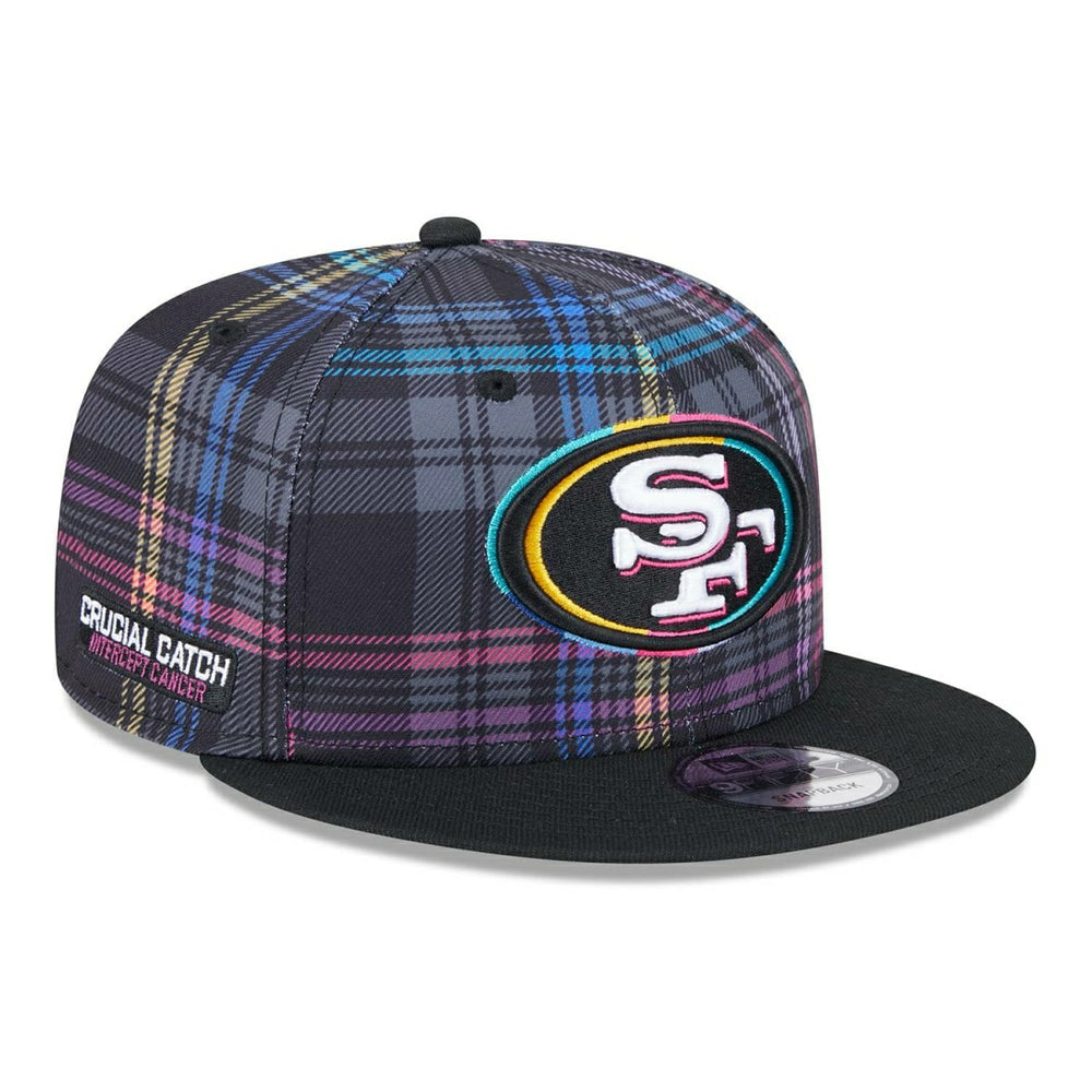 San Francisco 49ers 2024 NFL Crucial Catch New Era 9FIFTY Snapback Cap - Taass for sale