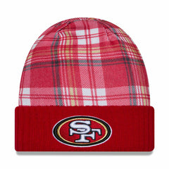 San Francisco 49ers 2024 NFL Sideline Statement New Era Knit Hat Red - Taass US