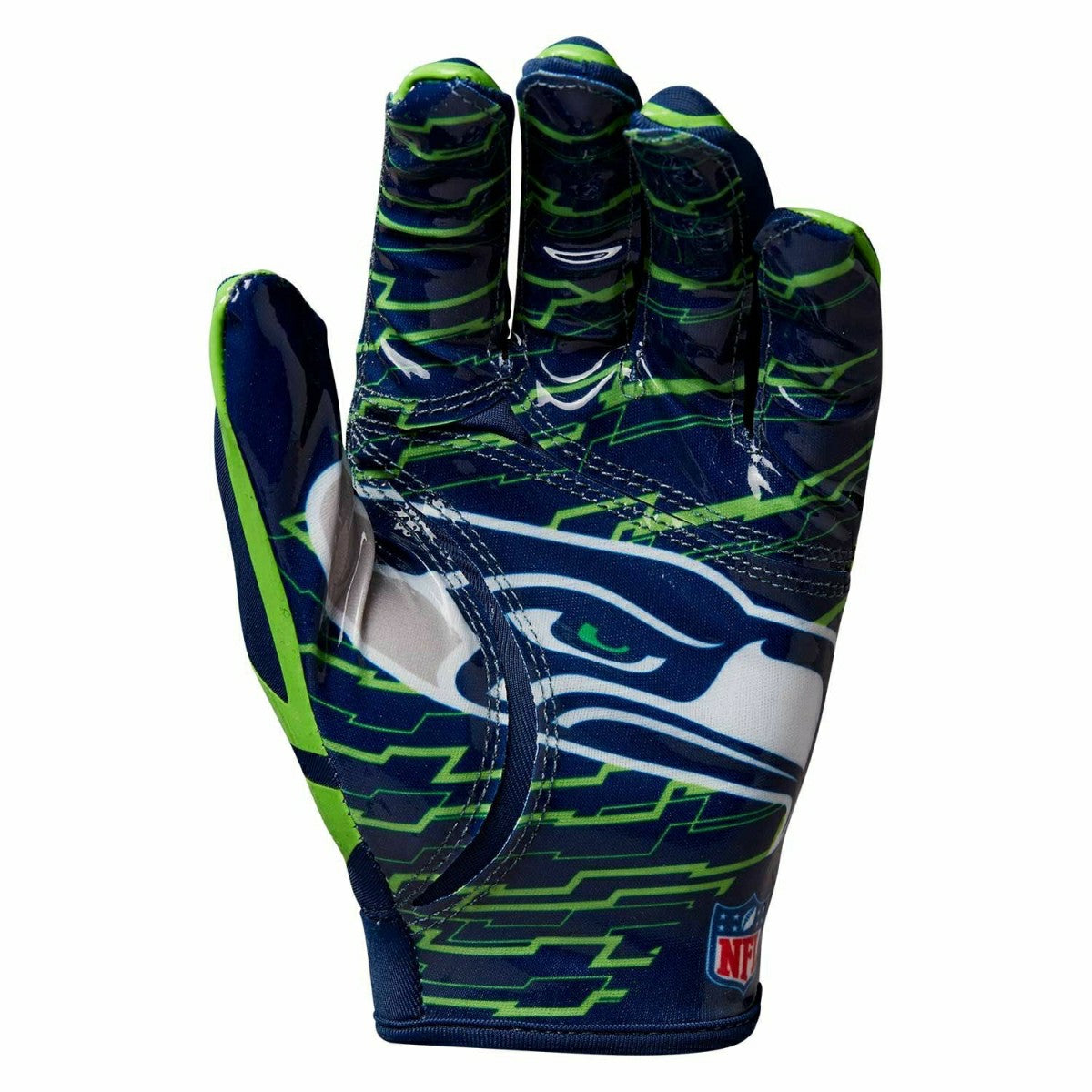 Seattle Seahawks Wilson Youth Stretch-Fit NFL Receivers Gloves (KIDS) - Taass Online